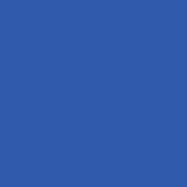 A solid blue background.
